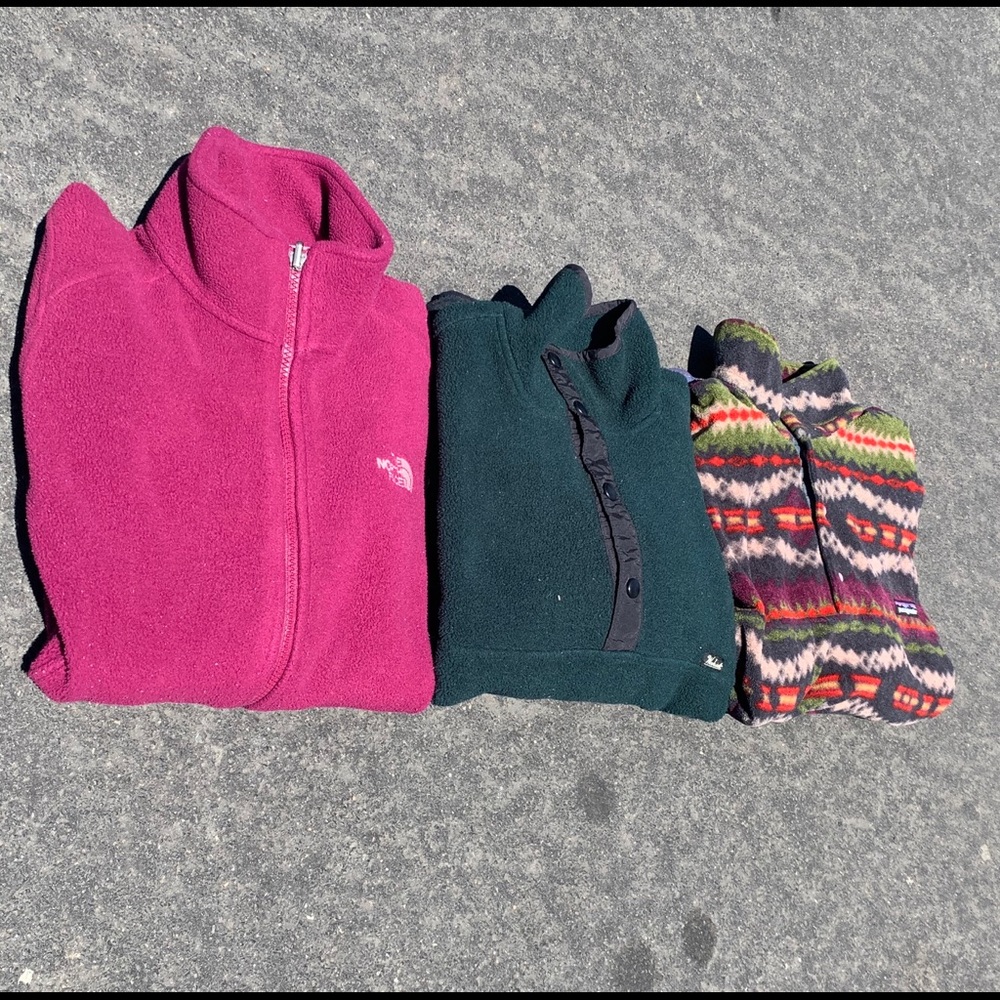 Patagonia, The North Face and Woolrich Bundle